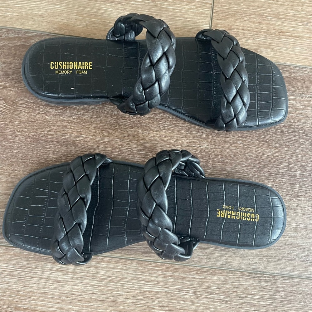 Brand new with tags cushion, air, sandals.